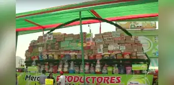“Voy a compartir con mis vecinos más necesitados”: mujer gana ‘canastón’ con 7 toneladas de alimentos “Voy a compartir con mis vecinos más necesitados”: mujer gana ‘canastón’ con 7 toneladas de alimentos