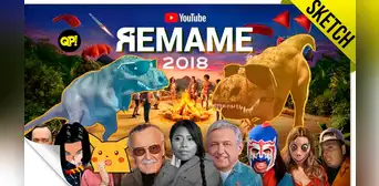 YouTube: el divertido "rewind" que incluye a 'momo', 'cállese viejo lesbiano' y otros virales del 2018