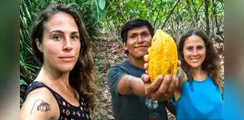 Caroline Knight, la británica que se enamoró de un peruano y ahora siembra cacao en Madre de Dios Caroline Knight, la británica que se enamoró de un peruano y ahora siembra cacao en Madre de Dios