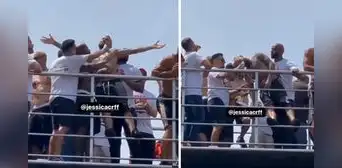 Arturo Vidal fue captado en aparente estado de ebriedad durante las celebraciones de Flamengo