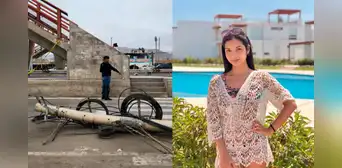 Cañete: joven modelo fallece al caerle un poste cuando esperaba transporte en la Panamericana Sur Cañete: joven modelo fallece al caerle un poste cuando esperaba transporte en la Panamericana Sur