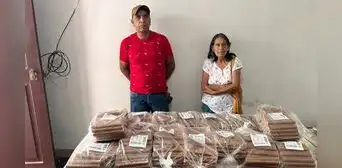 La Libertad: capturan a mujer con 1.248 cartuchos de dinamita