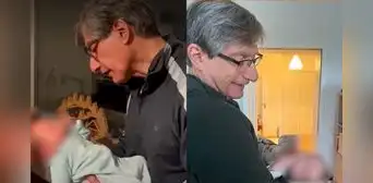 Federico Salazar se convirtió en abuelo y así fue el tierno encuentro con su primer nieto Federico Salazar se convirtió en abuelo y así fue el tierno encuentro con su primer nieto