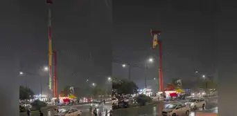 México: juego mecánico gira sin control durante 10 minutos con personas a bordo