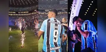 ¡Ante el aliento de 50.000 hinchas! Suárez vivió una emocionante presentación en Gremio ¡Ante el aliento de 50.000 hinchas! Suárez vivió una emocionante presentación en Gremio