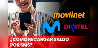 ¿Cómo recargar saldo por mensaje a Digitel, Movilnet y otros desde el Banco de Venezuela?