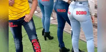 Venta de jeans con la frase de Lionel Messi “qué mirás, bobo” es un éxito en Colombia Venta de jeans con la frase de Lionel Messi “qué mirás, bobo” es un éxito en Colombia