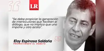 ¿Qué hacemos para bajar el actual tono político?, por Eloy Espinosa Saldaña