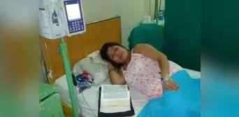 Madre de tres niños que padece de un tumor fue abandonada por su esposo [VIDEO]