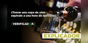 ¿Tomar una copa de vino equivale a una hora de ejercicio? ¿Tomar una copa de vino equivale a una hora de ejercicio?