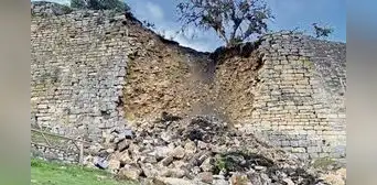 Tingo, la ciudad que sigue afectada luego de los derrumbes en Kuélap Tingo, la ciudad que sigue afectada luego de los derrumbes en Kuélap