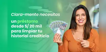 Clara-mente necesitas un préstamo con una tasa de 1.21% mensual Clara-mente necesitas un préstamo con una tasa de 1.21% mensual
