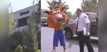 Cuando Crash Bandicoot visitó las oficinas de Nintendo para decir que PlayStation era mejor