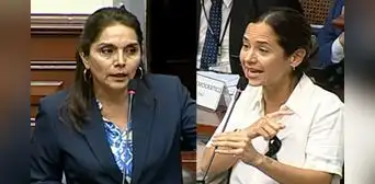 Sigrid Bazán y Patricia Juárez protagonizan tensa discusión en el Pleno: “Valeriana para la señorita” Sigrid Bazán y Patricia Juárez protagonizan tensa discusión en el Pleno: “Valeriana para la señorita”