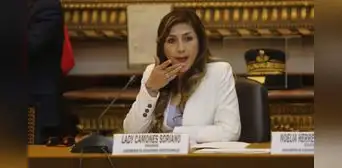Lady Camones sobre votación para inhabilitación de Freddy Díaz: “Lamentablemente, va a estar presente” Lady Camones sobre votación para inhabilitación de Freddy Díaz: “Lamentablemente, va a estar presente”