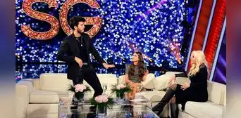 Susana Giménez sorprendida por Tini Stoessel y Sebastián Yatra en último programa de 2019 Susana Giménez sorprendida por Tini Stoessel y Sebastián Yatra en último programa de 2019
