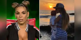 Aída Martinez molesta con usuarios que le preguntan por qué su bebé no tiene pelo: “Odio aclarar esto”