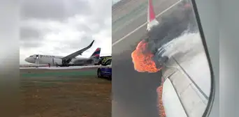 Aeropuerto Jorge Chávez: pasajero captó video de accidente desde adentro del avión de Latam