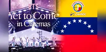 BTS, “yet to come in cinemas” en Venezuela: cines, fecha de estreno y preventa para la película BTS, “yet to come in cinemas” en Venezuela: cines, fecha de estreno y preventa para la película