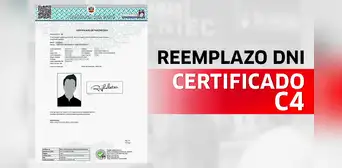 Certificado C4: Qué es, cómo obtenerlo y todo lo que debes saber sobre el documento de Reniec Certificado C4: Qué es, cómo obtenerlo y todo lo que debes saber sobre el documento de Reniec