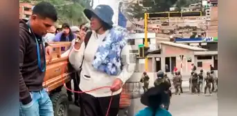 Ciudadanos identificaron a un policía infiltrado en manifestaciones de Andahuaylas