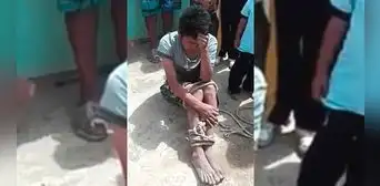 Piura: Vecinos de Talara Alta estuvieron a punto de matar a presunto ladrón Piura: Vecinos de Talara Alta estuvieron a punto de matar a presunto ladrón