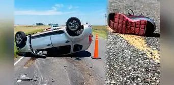 ¿Por qué suele salir volando un zapato en los accidentes de tránsito? Esto dicen los expertos