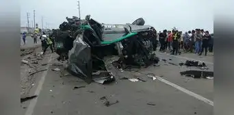Violento accidente en Panamericana Norte dejó dos policías muertos| VIDEO Violento accidente en Panamericana Norte dejó dos policías muertos| VIDEO