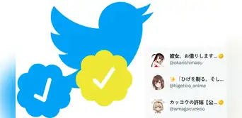 ¿Por qué algunas cuentas de Twitter tienen un check dorado en lugar del azul?