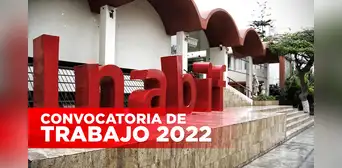 ¿Estás buscando trabajo? Inabif ofrece puestos con sueldos de hasta 6.000 soles