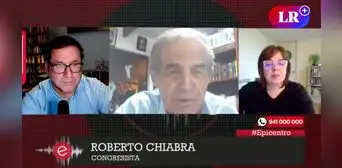 Roberto Chiabra: Todos los congresistas miran por su interés personal Roberto Chiabra: Todos los congresistas miran por su interés personal