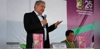 Áncash: Premio Nobel de la Paz 2015 inauguró Feria Internacional del Libro 2019 Áncash: Premio Nobel de la Paz 2015 inauguró Feria Internacional del Libro 2019