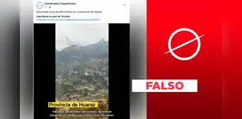 No, este video no es de un atentado terrorista contra torre de alta tensión en Huaraz No, este video no es de un atentado terrorista contra torre de alta tensión en Huaraz
