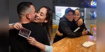 ¿Quién es Christian Marcial, el esposo y futuro padre del bebé de Olinda Castañeda, y a qué se dedica?