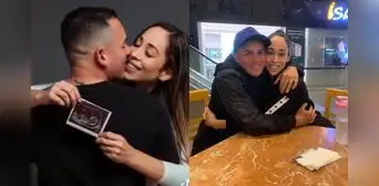 ¿Quién es Christian Marcial, el esposo y futuro padre del bebé de Olinda Castañeda, y a qué se dedica?