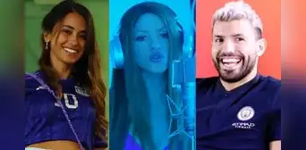Las virales reacciones del ‘Kun’ Agüero y Antonela Roccuzzo a la canción de Shakira contra Piqué