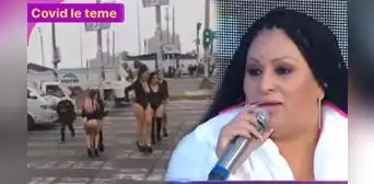 Paloma de la Guaracha graba video musical en plena vía pública sin respetar distanciamiento social