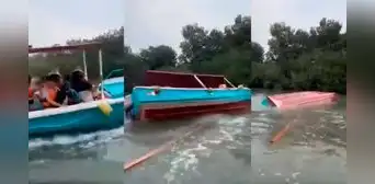 Tumbes: bote con turistas a bordo se voltea durante paseo por los manglares
