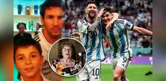 Abuela de Julián Álvarez: “El sueño de él era llegar a la selección y jugar con Messi” Abuela de Julián Álvarez: “El sueño de él era llegar a la selección y jugar con Messi”