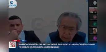 Alberto Fujimori negó haber ordenado asesinato de 42 reos en el penal Castro Castro Alberto Fujimori negó haber ordenado asesinato de 42 reos en el penal Castro Castro
