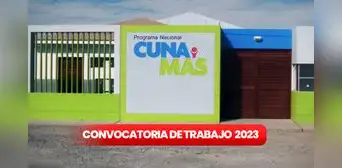 ¿Eres bachiller o titulado? Cuna Más ofrece plazas de trabajo con sueldos de más de 5.000 soles ¿Eres bachiller o titulado? Cuna Más ofrece plazas de trabajo con sueldos de más de 5.000 soles