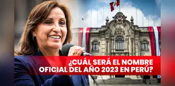 Nombre del año 2023: todo lo que debes saber sobre la denominación oficial en Perú