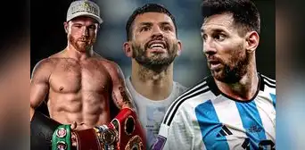 De amenazar a Messi a felicitar a Argentina: ‘Canelo’ Álvarez manda saludos y ‘Kun’ le responde De amenazar a Messi a felicitar a Argentina: ‘Canelo’ Álvarez manda saludos y ‘Kun’ le responde