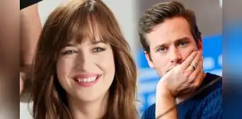Dakota Johnson se burla de Armie Hammer y sus acusaciones de canibalismo con ácida broma
