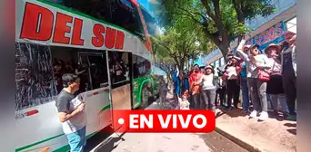 Protestas en el sur EN VIVO: más delegaciones de Cusco y Puno viajan a Lima para sumarse a manifestaciones Protestas en el sur EN VIVO: más delegaciones de Cusco y Puno viajan a Lima para sumarse a manifestaciones