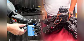 Robots peruanos causan asombro en la mayor feria científica nacional