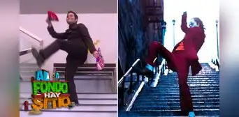 “AFHS” copia a “Joker”: Hiro celebra que Macarena está soltera con baile en escaleras “AFHS” copia a “Joker”: Hiro celebra que Macarena está soltera con baile en escaleras