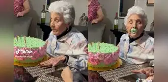 Joven le hace la broma de la torta en la cara a su abuela y ella le responde: “Estás desheredada”