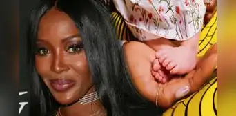 Naomi Campbell se convirtió en mamá por primera vez a los 50 años