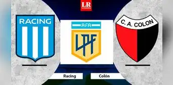 MIRA AQUÍ Racing vs. Colón EN VIVO y EN DIRECTO por el partido de la Liga Profesional MIRA AQUÍ Racing vs. Colón EN VIVO y EN DIRECTO por el partido de la Liga Profesional